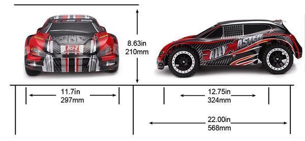 Remo Hobby Rally Master 8085 4WD RTR Brushles масштаб 1:8 2.4G - RH8085 3882 фото