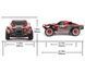 Машинка REMO HOBBY 8025 1/8 4WD 60 км/год безколекторний двигун червона 2515 фото 3