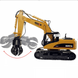 Экскаватор на радиоуправлении Hulna TOYS 1571 1/14 до 20 минут, 30 метров Жолтый 4712 фото 2