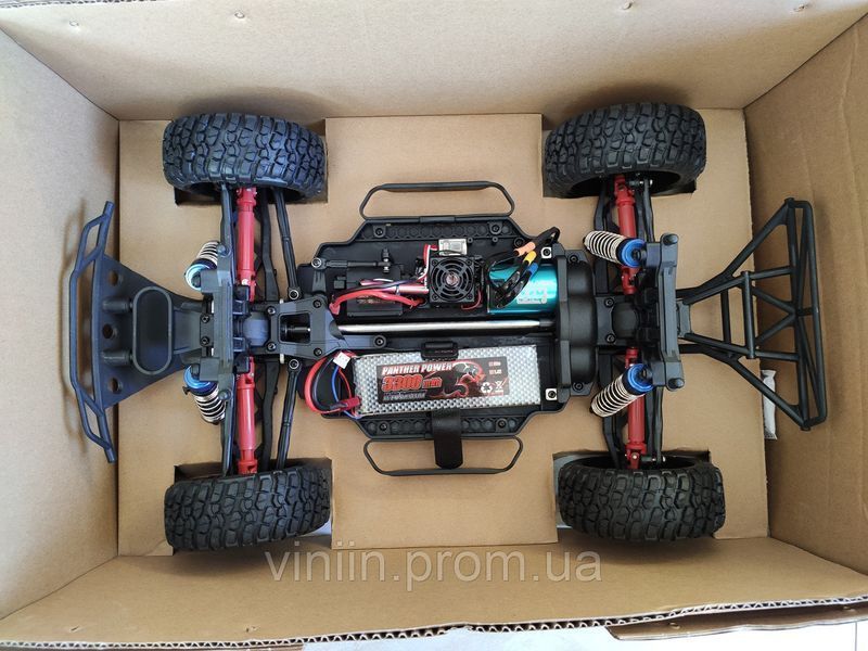 ШОРТ-КОРС REMO HOBBY 10EX3 TOP 4WD Brushless 55 км/год машинка ремо хоббі 1:10 RTR 3902 фото