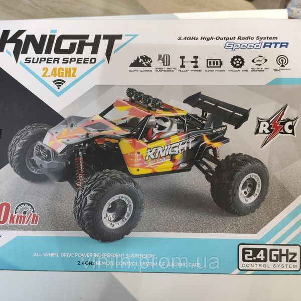Машинка XLF01В 1/12 2.4G 4WD RC 60 км/час бесколлекторный мотор Knight 3090 фото