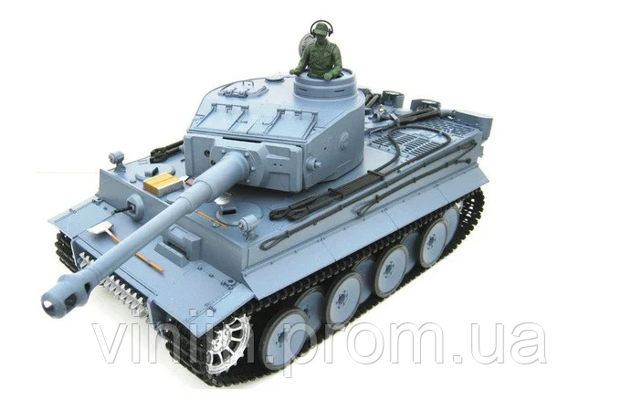 Танк Heng Long German Tiger І 1:16 3818-1 (новая версия 7.0) и\к бой 4011 фото