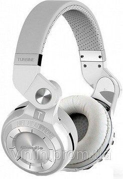 Bluetooth навушники Bluedio T2+ White безпровідні 2936 фото