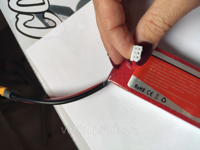 Акумулятор силовий Li-Poli 7.4V 4000mAh 3117 фото