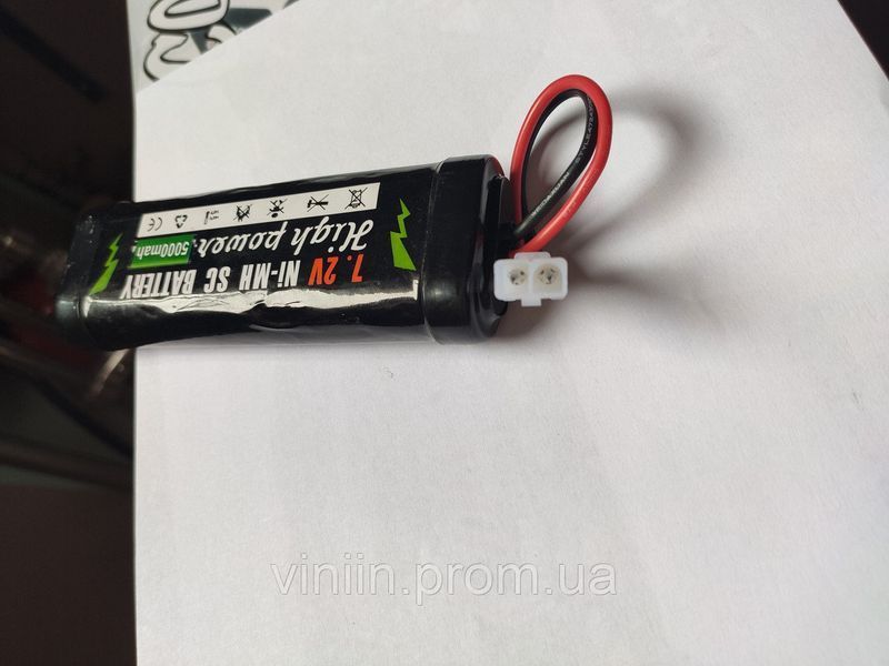 Акумулятор силовий Ni-MH 7.2V 5000 mAh 3122 фото