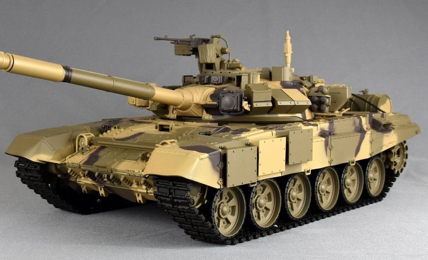 Танк Heng Long 3938-UPG Т-90 танк V7.0 масштаб 1:16 RTR 2.4G 1120 фото