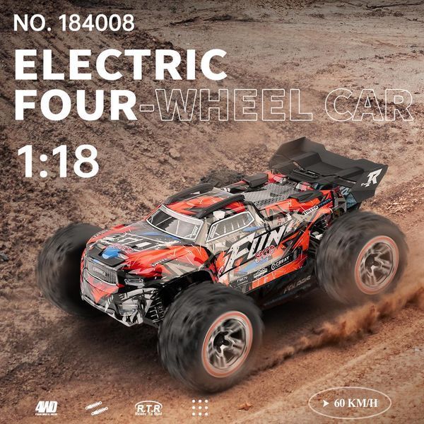 WLtoys184008 машинка Brushless 60км\час 4WD RTR масштаб 1:18 2.4G 1141 фото