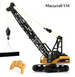 Huina 1572 гусеничный кран на РК ,1:14 , стрела 53 см 3788 фото 4