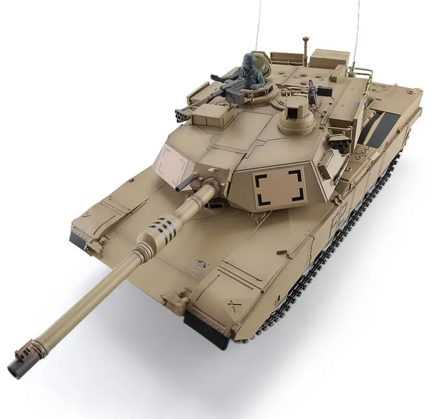 Танк Heng Long 3918-Pro US M1A2 Abrams V7.0 1:16 RTR 2.4GHz 3785 фото
