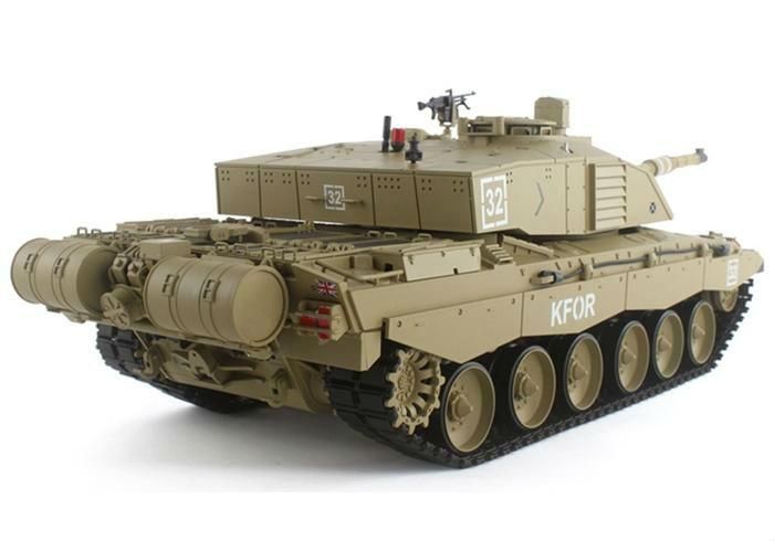 Heng Long 3908-UPG Радіокерований танк British Challenger 2 2.4 GHz 1:16 3586 фото