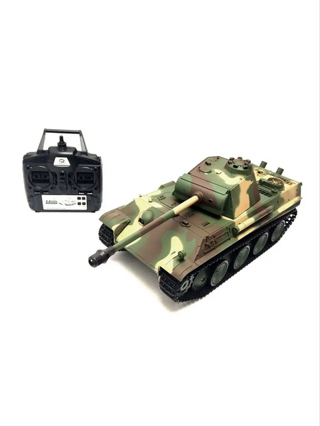Танк Heng Long 3879-1 Panther Type G Original V7.0 RTR масштаб 1:16 2.4G 3788 фото