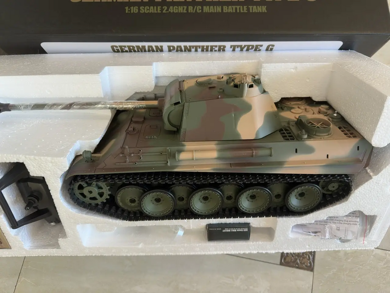 Танк Heng Long 3879-1 Panther Type G Original V7.0 RTR масштаб 1:16 2.4G 3788 фото