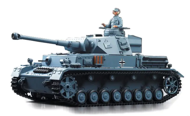 Танк Heng Long 3859-UPG Panzerkampfwagen IV Ausf F2 SD KFZ  масштаб 1:16 2.4G - 3859-UPG 3112 фото