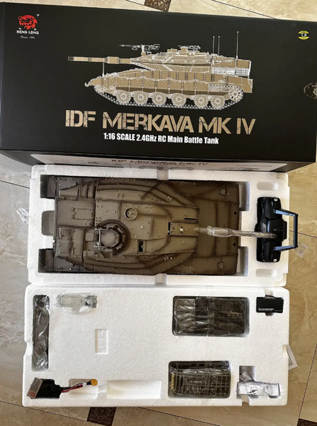 Танк Heng Long 3958-1 Merkava MK4 V7.0 маштаб 1:16 2.4G - 3958-1-V7 3114 фото