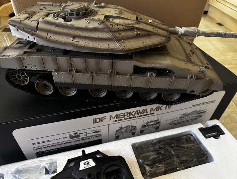 Танк Heng Long 3958-1 Merkava MK4 V7.0 маштаб 1:16 2.4G - 3958-1-V7 3114 фото