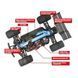 ТРАГГІ REMO HOBBY S-EVOR 1665 4WD безколекторний 1:16 G 60 КМ/ГОД синя 3730 фото 2