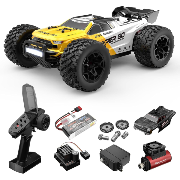MJX 14207 Hyper Go Безколлекторная RTR 4WD 1:14 Радиоуправляемая машинка (80 км/час) 3792 фото