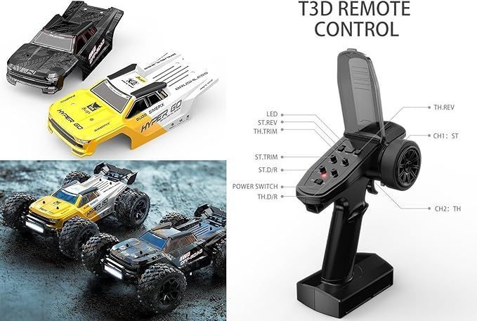 MJX 14207 Hyper Go Безколлекторная RTR 4WD 1:14 Радиоуправляемая машинка (80 км/час) 3792 фото