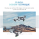 Квадрокоптер Selfie Drone Visuo XS816W-4K камера 4К + 0,3MP Wifi FPV дрон 2385 фото 4