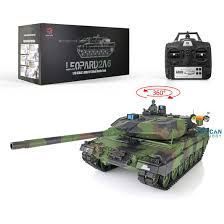 Танк Heng Long 3889 Leopard II A6 UPG 2.4GHz 1:16 з пневмопушкою і димом (HL3889-UPG) 4277 фото