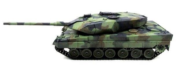 Танк Heng Long 3889 Leopard II A6 UPG 2.4GHz 1:16 з пневмопушкою і димом (HL3889-UPG) 4277 фото