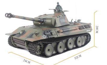 Танк Heng Long 3819-1 GERMAN PANTHER 1/16 2,4 ГГц версія 7.0 4507 фото