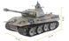 Танк Heng Long 3819-1 GERMAN PANTHER 1/16 2,4 ГГц версія 7.0 4507 фото 1