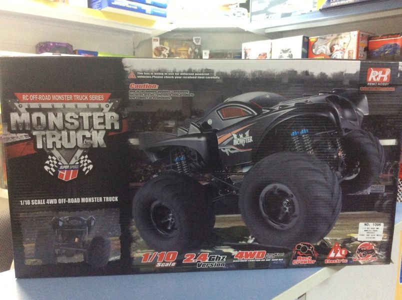 REMO HOBBY BATMAN 1096 Brushless 100% WaterProof 4WD+4WS 2.4G 1:10 3870 фото