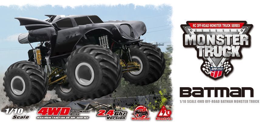 REMO HOBBY BATMAN 1096 Brushless 100% WaterProof 4WD+4WS 2.4G 1:10 3870 фото
