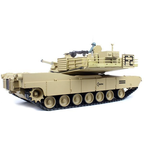 Танк Heng Long- 3918-1 US M1A2 Abrams Desert , V7.0 ,1:16 , 2.4G 4521 фото