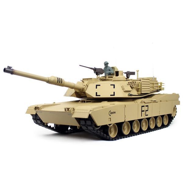 Танк Heng Long- 3918-1 US M1A2 Abrams Desert , V7.0 ,1:16 , 2.4G 4521 фото
