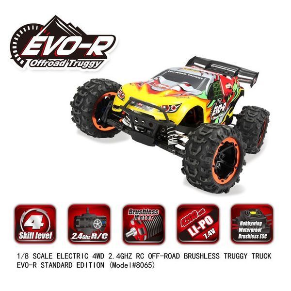 Remo Hobby EVO-R 8065 4WD Truggy Brushless 55км/ч 3877 фото
