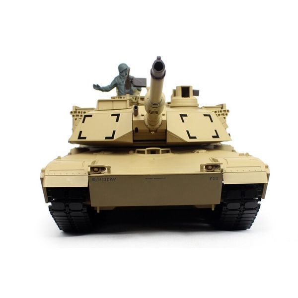 Танк Heng Long- 3918-1 US M1A2 Abrams Desert , V7.0 ,1:16 , 2.4G 4521 фото